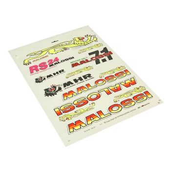 sticker set Malossi DIN-A3