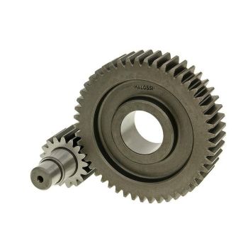 secondary transmission gear kit Malossi HTQ 17/49 for Piaggio 125-200cc 4-stroke