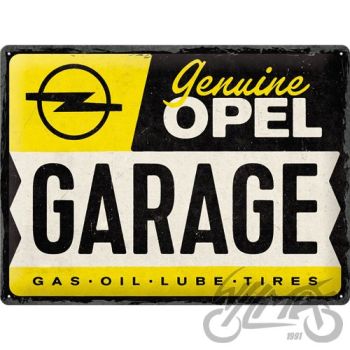 PLEKKMÄRK 30x40 OPEL GARAAŽ 23315
