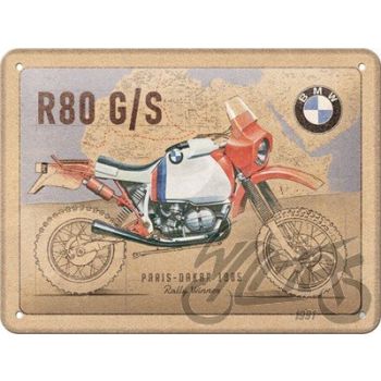 TINNIMÄRK 15X20 BMW R80GS PARIS DAKAR 26264