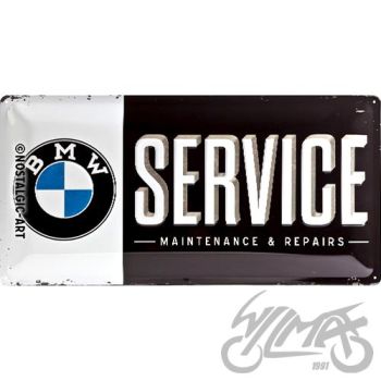 Märk (plekist) 25x50 BMW teenindus