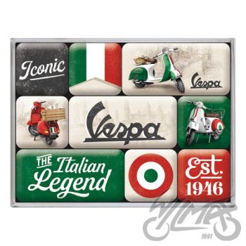 MAGNET VESPA ITAALIA LEGENDA 9 TK 83125