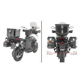 Givi Pannier Holder Benelli TRK 702 (2023)