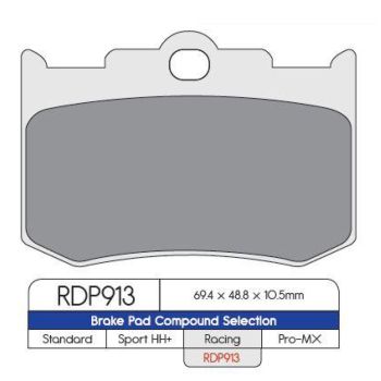 PAD BRAKE RACE DP913