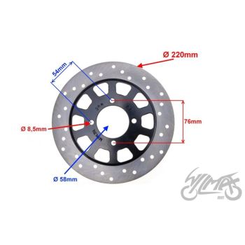 Piduriketas 4 auku - OGAR900, SMC 250-300cc