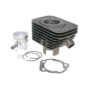 silindrikomplekt Polini malm sport 63cc 10mm kolvisõrmega ilma peata Piaggio Boxer, Bravo, CBA, Ciao, Eco, Grillo, Si jaoks