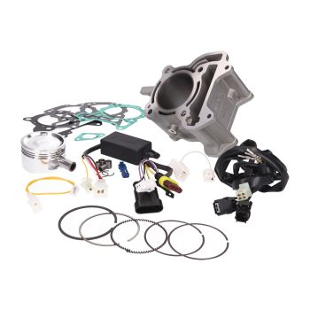 cylinder kit Polini aluminum 172cc 61mm for Vespa GTS 125ie E4 4V, 150ie E4 4V, Piaggio Medley 125ie E4 4V, 150ie E4 4V
