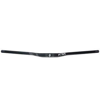 n8tive handlebar AL7075 780x31.8, 10mm rise, 5° up-, 7° backsweep - black