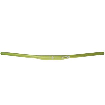 n8tive handlebar AL7075 740x31.8, 10mm rise, 5° up-, 7° backsweep - green