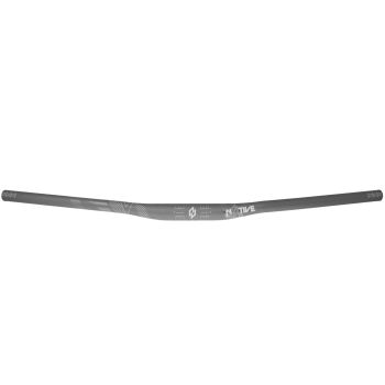 n8tive handlebar AL7075 740x31.8, 10mm rise, 5° up-, 7° backsweep - grey