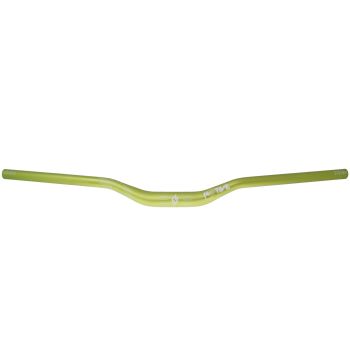 n8tive handlebar AL7075 740x31.8, 30mm rise, 5° up-, 7° backsweep - green