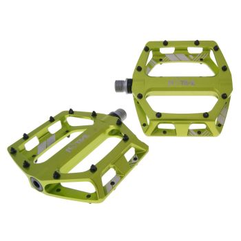 n8tive flat pedal DH 105x110mm - green