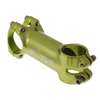 n8tive XC stem cold forged AL2014 31.8mm ext 80mm, angle 6° - green