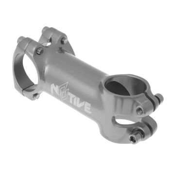 n8tive XC stem cold forged AL2014 31.8mm ext 80mm, angle 6° - grey