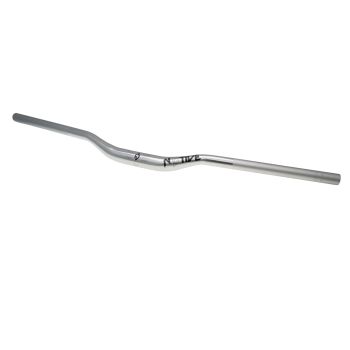 n8tive handlebar AL6061 760x31.8, 25mm rise, 5° up-, 9° backsweep - grey