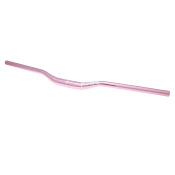 n8tive handlebar AL6061 760x31.8, 25mm rise, 5° up-, 9° backsweep - pink