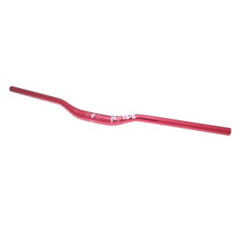 n8tive handlebar AL6061 760x31.8, 25mm rise, 5° up-, 9° backsweep - red