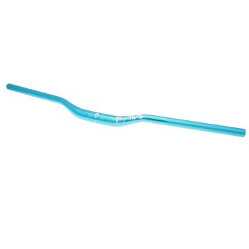 n8tive handlebar AL6061 760x31.8, 25mm rise, 5° up-, 9° backsweep - turquoise