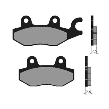 brake pads Polini organic for Kymco, Yamaha, Hyosung