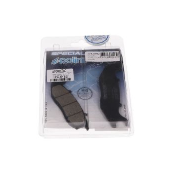 brake pads Polini organic for Piaggio Liberty 50-150 4T iGet 3V, Medley 16- 4V