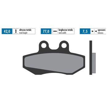 brake pads Polini sintered for Aprilia RX, SX
