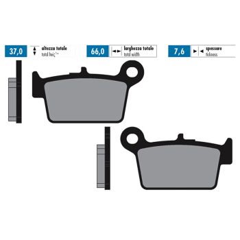 brake pads Polini sintered for Beta RR50