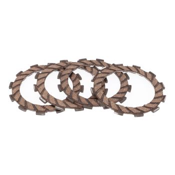 clutch disc set 4-friction plate type for Derbi Senda GPR, Aprilia RS RX SX, Gilera RCR, SMT EBE, EBS, D50B