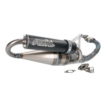 exhaust Polini sport Scooter Team 4 for Peugeot horizontal