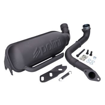 exhaust Polini racing (left) for Vespa Primavera 125 ET3, 90, SS, R, 100, Sport Smallframe