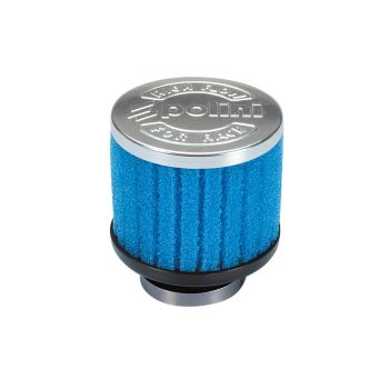 air filter Polini D.39 Special long air box 39mm blue