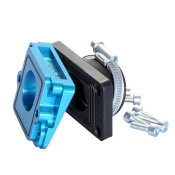 sisselaskekollektor Polini 30/35mm koos vahetükiga Piaggio 50 2-taktilisele koos 24-30mm PWK, PHBH, VHST karburaatoriga