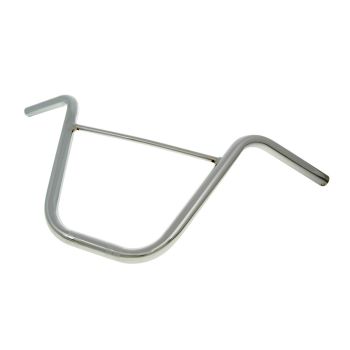 Chromed handlebar with strut for moped Puch Maxi, Peugeot, Kreidler, Zündapp