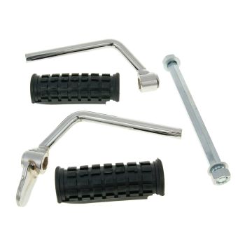 Footrest conversion kit for Puch Maxi, X30 pedal cranks
