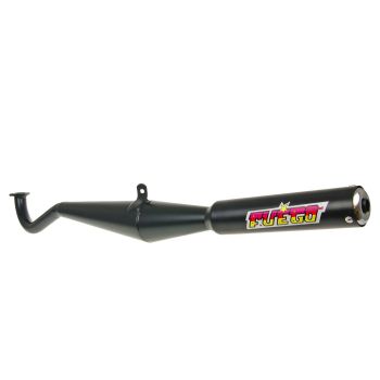 exhaust Tecno Boss black for Puch Maxi