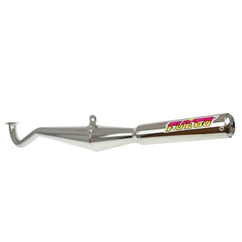 exhaust Tecno Boss chromed for Puch Maxi