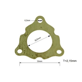 exhaust gasket (rear) for Keeway, Generic 2-stroke
