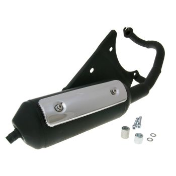 exhaust for Kymco Agility, Super 8/9, Vitality, Dink, Yager, YUP, SYM Jet, Mask horizontal AC