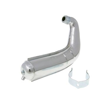 exhaust chromed for Mobylette GAC 88
