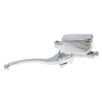 front brake cylinder with lever chromed for GY6 Grand Retro (for handlebar d=22mm)