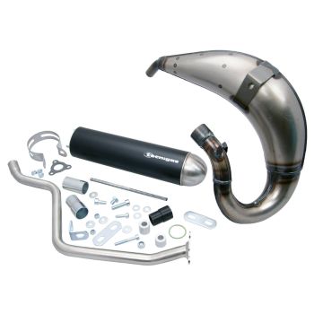 exhaust Tecnigas E-NOX Steel for Malaguti XSM, XTM, X-Limit, XPS, DT50