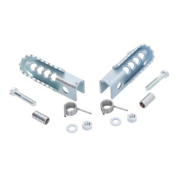 foot peg set OEM for Aprilia RX 50, SX 50, Derbi Senda, Gilera RCR, SMT