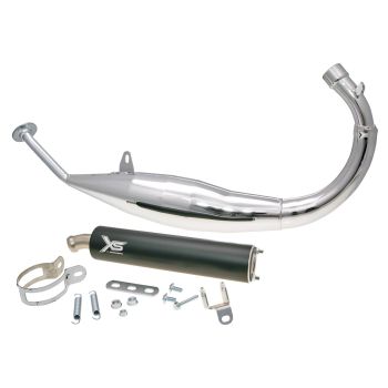 exhaust Tecnigas XS Chrome for Yamaha DT 03-10, Malaguti XSM, XTM 03-10