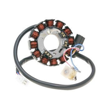 alternator stator 12-pole for Minarelli AM6 Power Up (Moric)