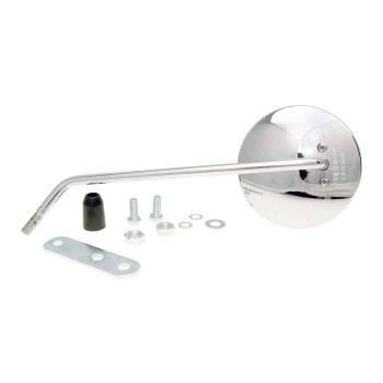 mirror left M10 chromed for Vespa Classic, LML Star