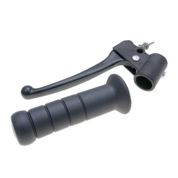 brake lever fitting left-hand w/ grip for Piaggio NRG, TPH, Storm, Gilera Typhoon