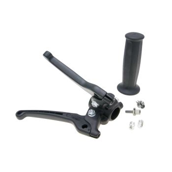 brake lever fitting w/ one-hand double lever incl. grip