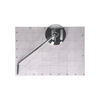 mirror left chromed for Vespa PX 125, 150, 200