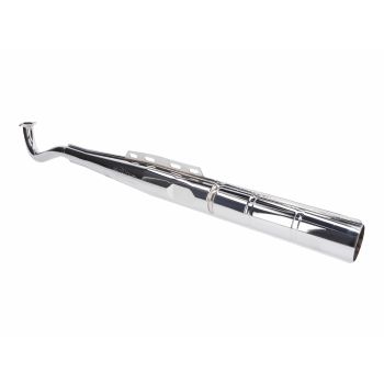 exhaust 28mm chromed OEM look for Puch Maxi