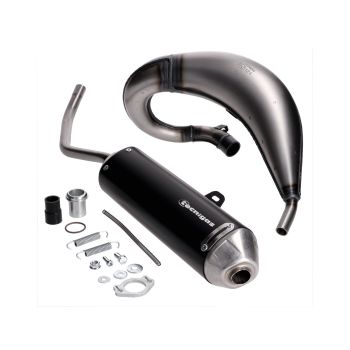 exhaust Tecnigas E-NOX EVO Steel for Derbi Senda 00-, Aprilia RX, SX, Gilera RCR, SMT