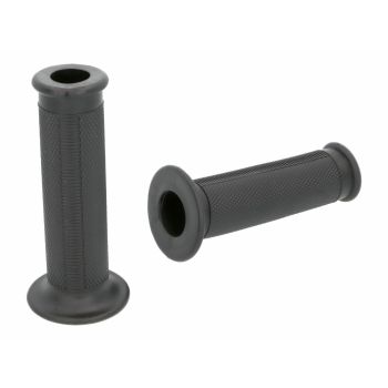 handlebar rubber grip set black w/o indicator mounting hole for Simson SR4-1 Spatz